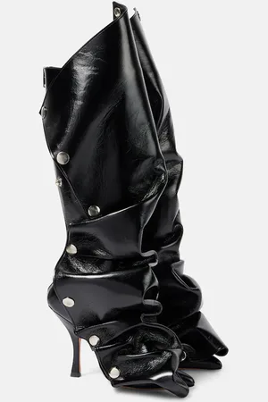 Y / PROJECT Bottes Snap 100 en cuir