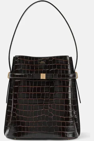 Totême Sac seau en cuir embossé
