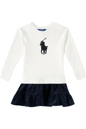 Ralph Lauren Robe en velours côtelé à logo