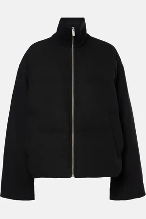Totême Veste doudoune en laine mélangée