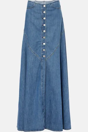 AG Jeans Jupe longue Malaga en jean
