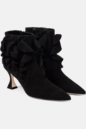 Manolo Blahnik Bottines Pompa en daim