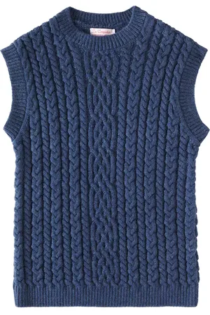 La Coqueta Pull sans manches Alvaro en laine vierge