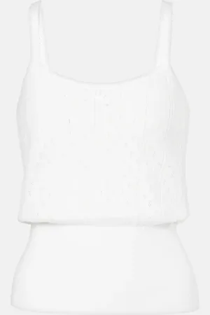 J.W.Anderson Caraco en coton et cachemire