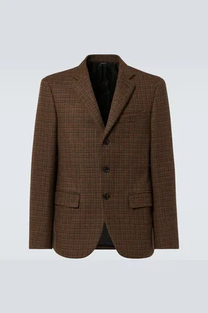 Loro Piana Blazer en laine à carreaux