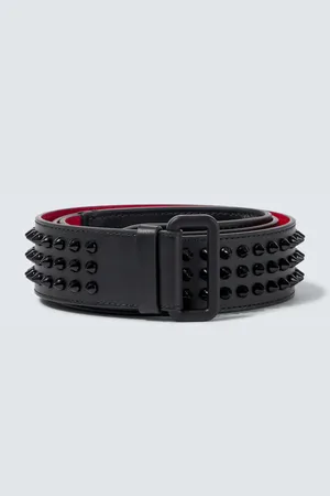 Christian Louboutin Ceinture Loubi en cuir à ornements