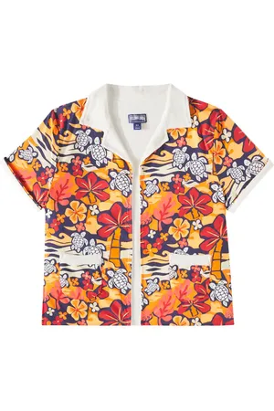 Vilebrequin Chemise imprimée en coton