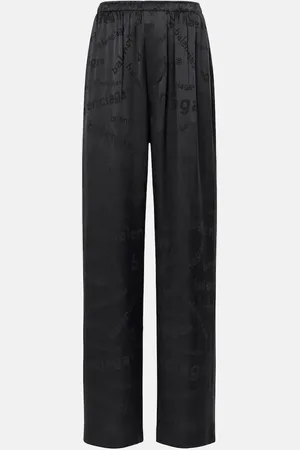 Balenciaga Pantalon ample en soie