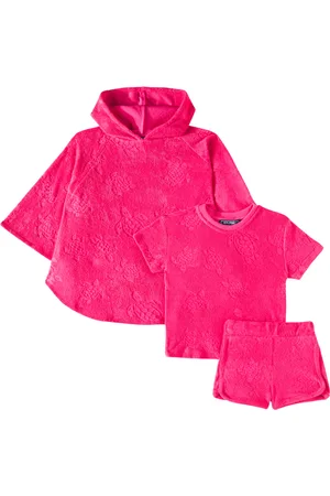 Vilebrequin Bébé – Set cape, t-shirt et short Bubbly en coton