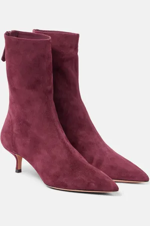 Aquazzura Bottines Montmartre en daim