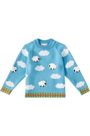 Stella McCartney Pull Sheep en coton et laine