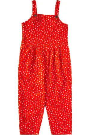 Stella McCartney Salopette en coton imprimé
