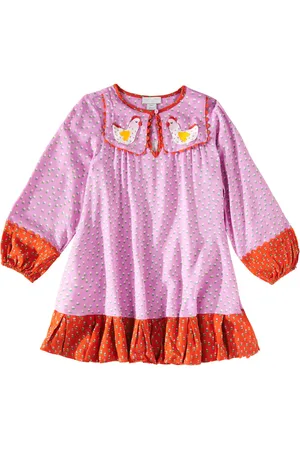 Stella McCartney Robe brodée en sergé
