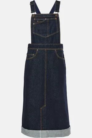 Victoria Beckham Jupe midi convertible en jean