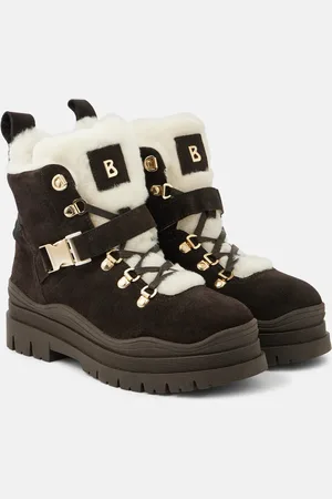 Bogner Bottines Arosa en daim et shearling