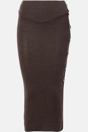 Vivienne Westwood Jupe midi Pamela en laine