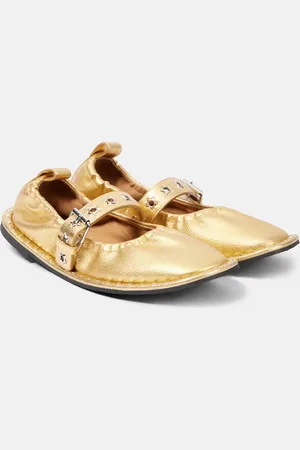 Stella McCartney Ballerines Falabella métallisées