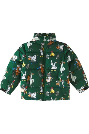 Stella McCartney Veste matelassée imprimée