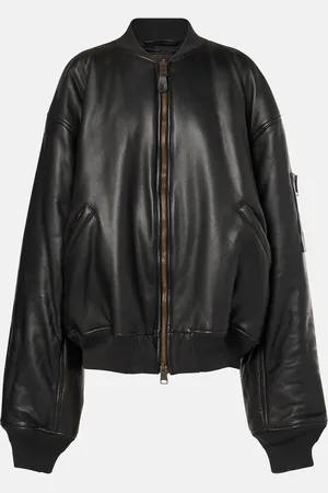 Balenciaga Veste bomber en cuir