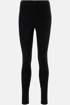JUNYA WATANABE Legging en velours à paillettes