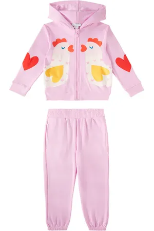 Stella McCartney Ensemble de survêtement en coton imprimé