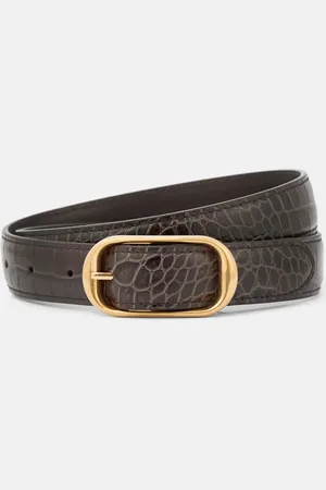 NILI LOTAN Ceinture Reine en cuir verni