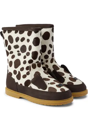 Donsje Bottes Wadudu en cuir