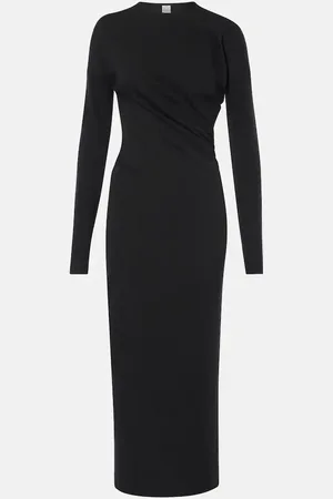 Totême Robe midi asymétrique