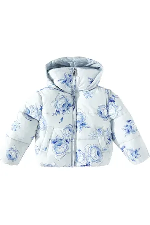 MONNALISA Veste matelassée à fleurs