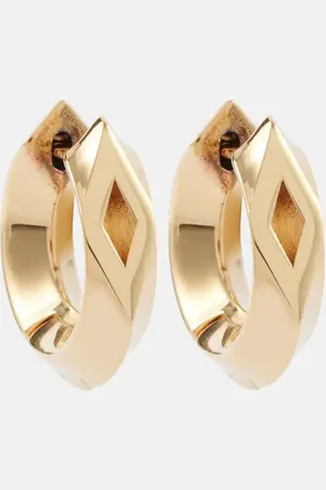 Burberry Boucles d’oreilles Hollow Small en argent sterling