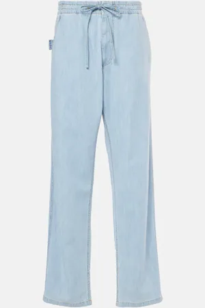 Bottega Veneta Jean ample à taille haute
