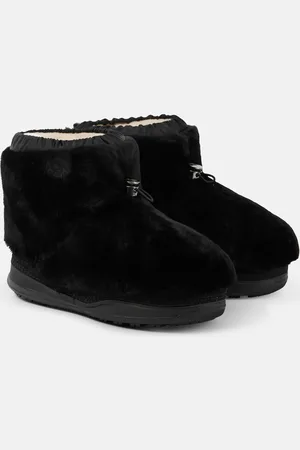 Bogner Bottines en cuir et shearling