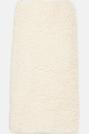 Jil Sander Jupe midi en coton