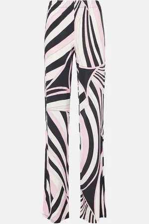 Puccini Pantalon Iride droit en satin