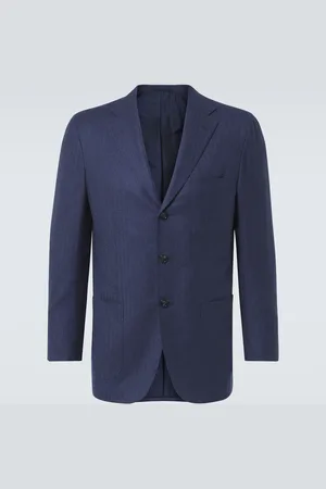 Kiton Blazer en laine et cachemire