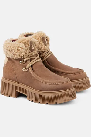 Bogner Bottes Turin en daim et shearling