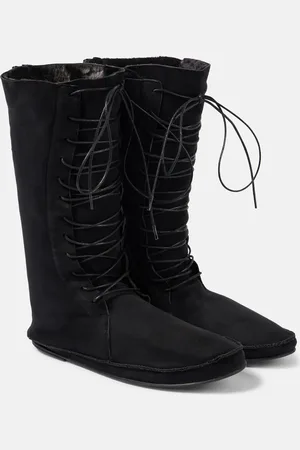 The Row Bottes Tyler en daim