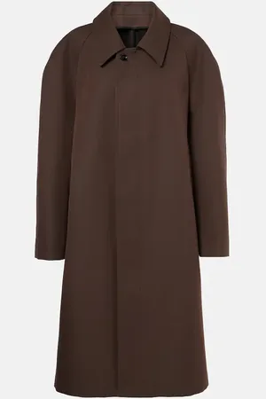 LEMAIRE Manteau en laine et coton mélangés