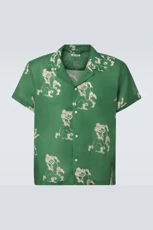 BODE Chemise Football Silhouette en lin