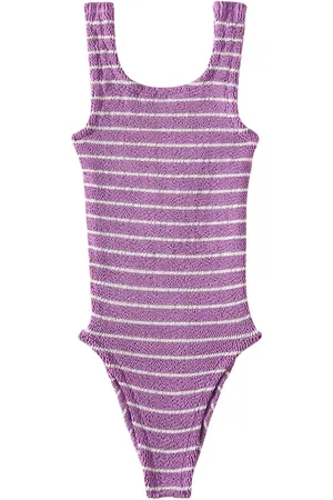 Hunza G Maillot de bain Classic rayé