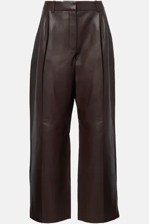 ZIMMERMANN Pantalon ample Illustration en cuir