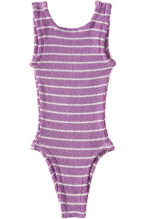 Hunza G Maillot de bain Classic rayé