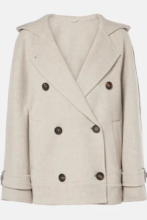 Brunello Cucinelli Veste en laine et cachemire