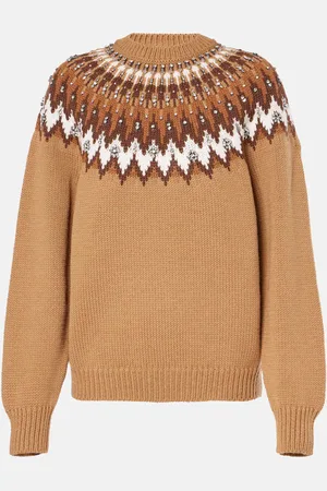 Gucci Pull en jacquard de laine à ornements