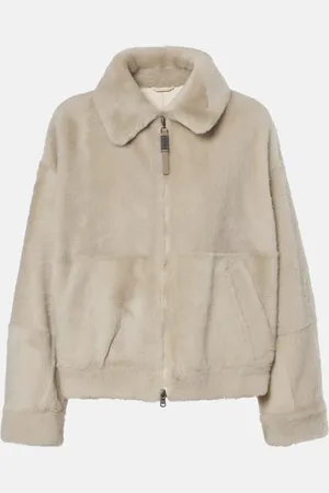 Brunello Cucinelli Veste en shearling