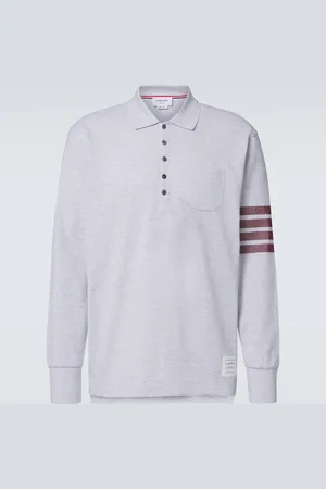Thom Browne Polo 4-Bar en coton