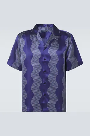 Frescobol Carioca Chemise Roberto imprimée en soie