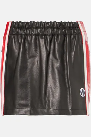 Vetements Mini-jupe en cuir