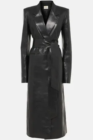 Khaite Manteau Lolo en cuir