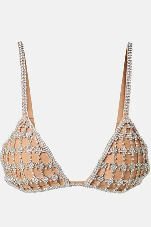 Self-Portrait Brassière à cristaux